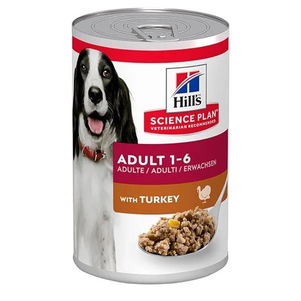 Hill's Science Plan Bocconcini Tacchino Per Cani Adulti Lattina 370G