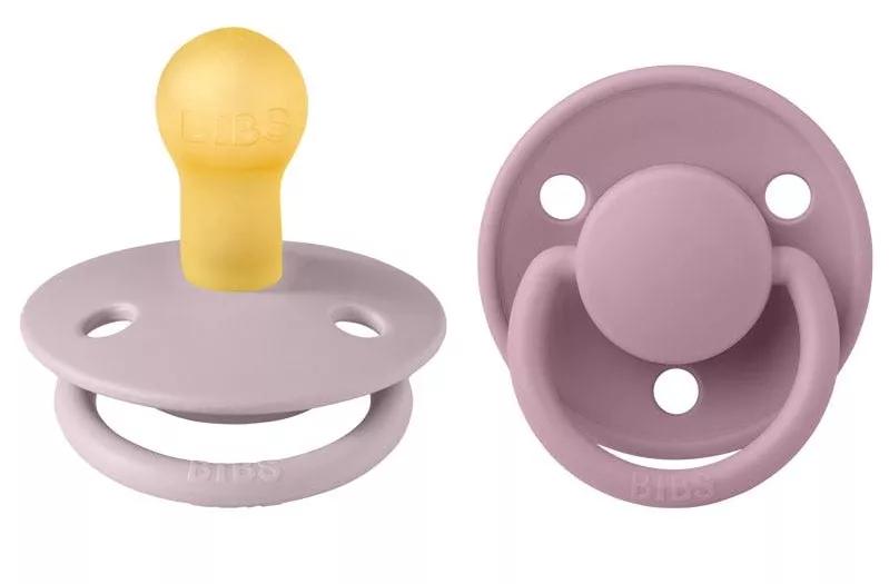 Lätzchen Schnuller De Lux Dusky Lilac/Heather 6-18m 2 Stück