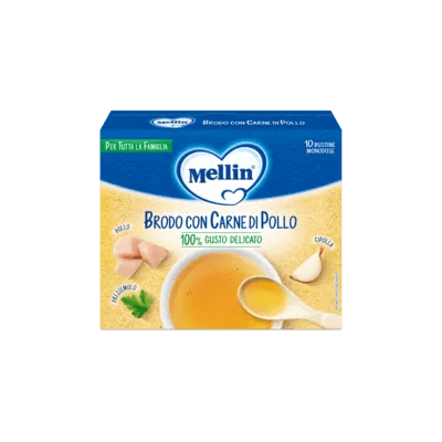 Mellin Brodo Con Carne e Pollo 50 g