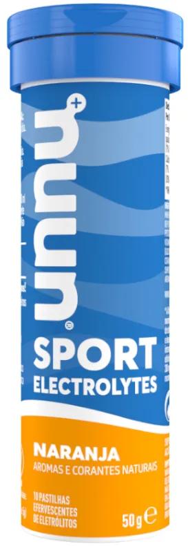 NUUN Sport Électrolytes Orange 10 comprimés effervescents