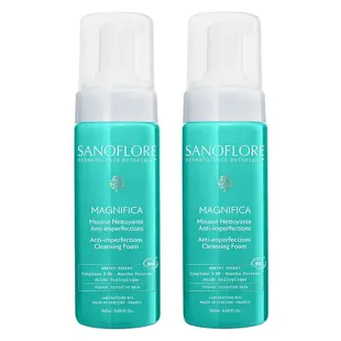 Sanoflore Magnifica Duo Schiuma Detergente - 2 x 150 ml