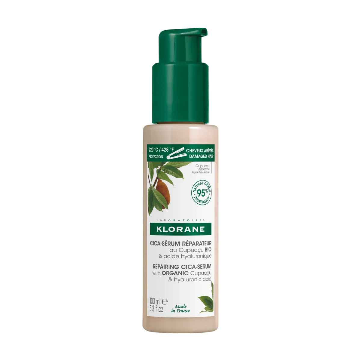 Klorane Cica-Siero Ristrutturante Con Burro Di Cupuaçu BIO 100 ml