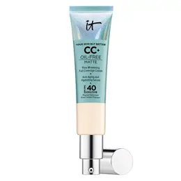 IT Cosmetics Fond de Teint Your Skin But Better CC+ Oil Free Matte Crème Correctrice Mate SPF40 Fair Light 32ml