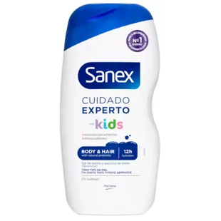 Sanex Cuidado Experto Gel y Champú de Ducha para Niños 475 ml