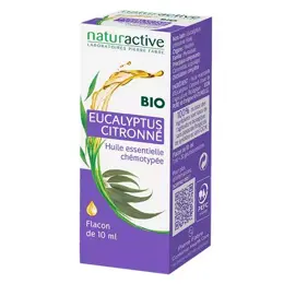 Naturactive Huile Essentielle Bio Eucalyptus Citronné 10ml