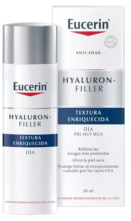 Eucerin Hyaluron Filler Crema Facial Día Piel Muy Seca 50 ml