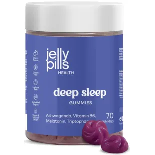 Jelly Pills Deep Sleep 70 Gummies Cherry