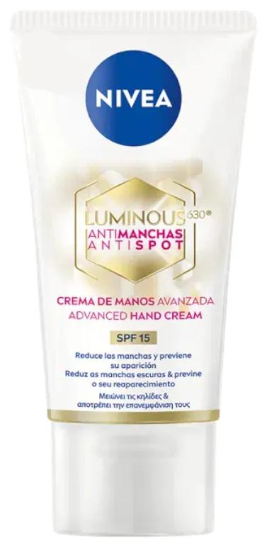 Nivea Luminous 630 Crème Mains Anti-Taches 50 ml