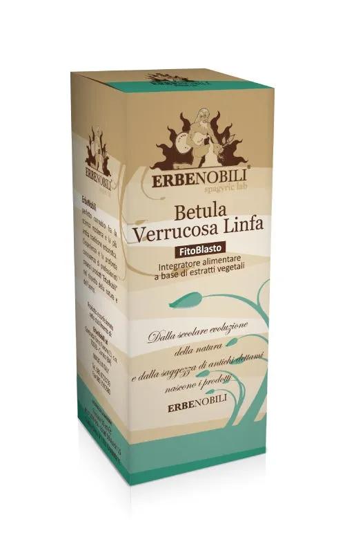 Erbenobili Fitoblasto Betula Verrucosa Linfa Drenante 50 ml