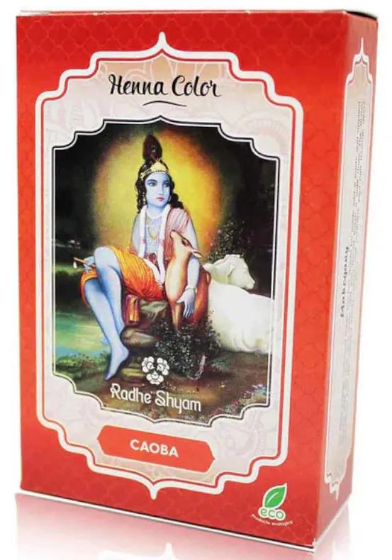 Radhe Shyam Henna Poeder Mahonie 100 gr