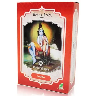 Radhe Shyam Henna em Pó Mogno 100 gr