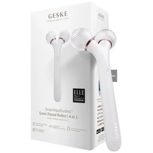 Geske Sonic Gesichtsroller 4 in 1 Weiß