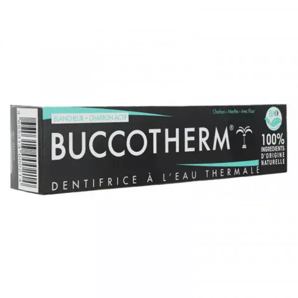 Buccotherm Dentifrice Blancheur Charbon 75ml