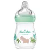 Luc et Léa Biberon Plastique Vert Hippopotame 150ml