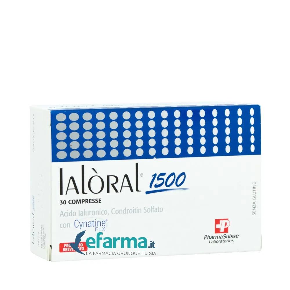 PharmaSuisse Ialoral 1500 Integratore Benessere Articolare 30 Compresse