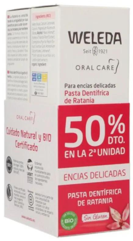 Weleda Ratania Zahnpasta 2x75 ml