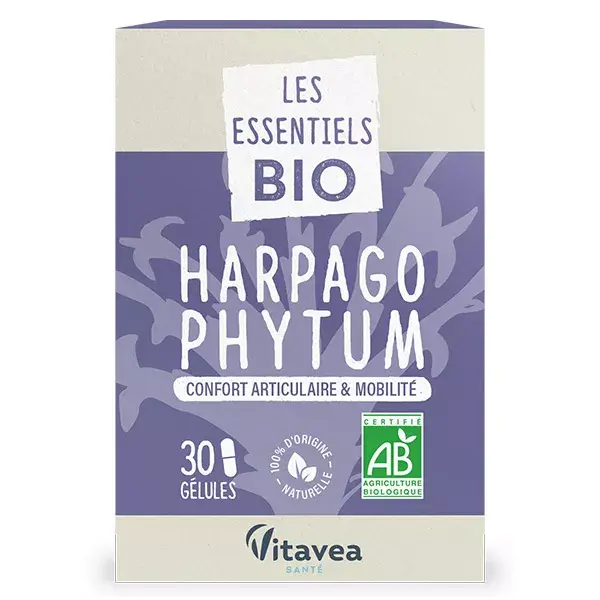 Nutrisanté Les Nutri'Sentiels Bio Harpagophytum 30 Capsules
