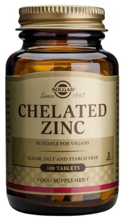 Solgar Zinc Chélaté 100 c