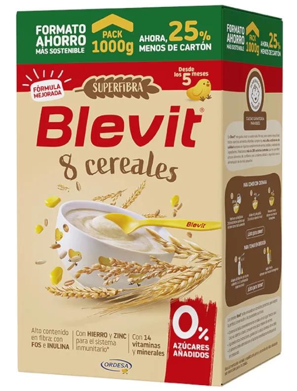 Blevit Superfiber Porridge 8 Céréales +5m 1000 gr