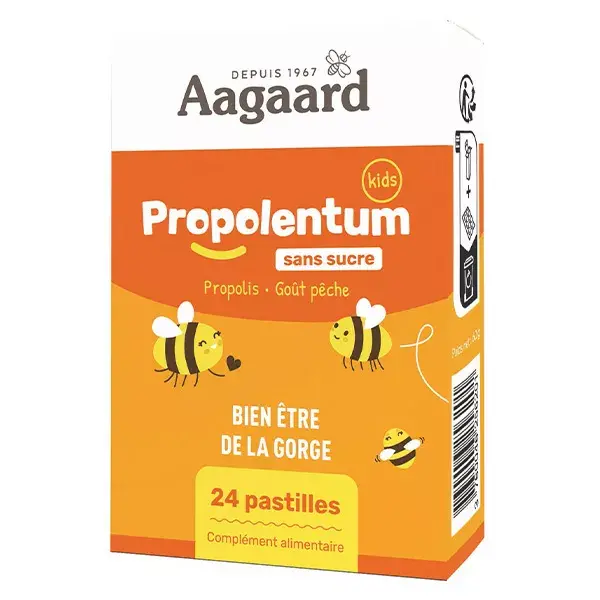 Aagaard Propolis Propolentum Kids 30 pastilles