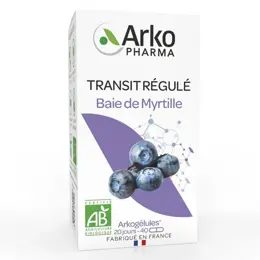 Arkopharma Arkogélules Baie de Myrtille Bio 40 gélules