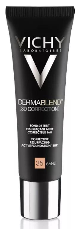 Vichy Vichy dermablend dermablend 3D Correction SPF25 Tom 35 Sand