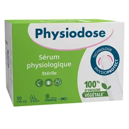 Laboratoires Gilbert Physiodose sérum physiologique embout Physioprotect 30x10ml