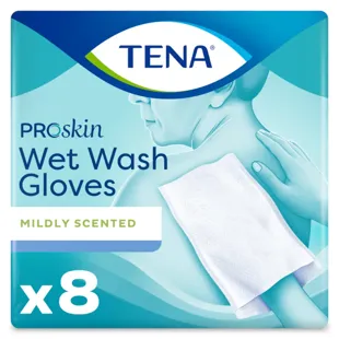 Luvas húmidas TENA ProSkin 8 peças