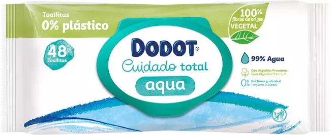 Dodot Toallitas Aqua Plastic Free 48 uds