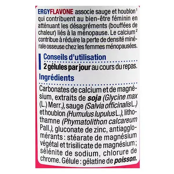 Nutergia Ergyflavone 60 gélules