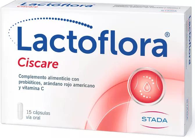 Lactoflora Ciscare com Mirtilo Vermelho Americano 15 Cápsulas