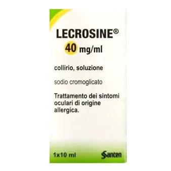 Lecrosine 40mg/ml Collirio Soluzione 10ml