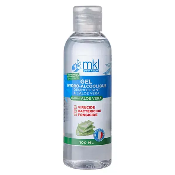 MKL Green Nature Gel Hydroalcoolique Aloe Vera 100ml