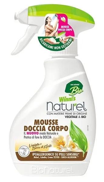 Winni's Naturel Mousse Doccia Vaniglia E Burro Di Karite' 250 ml