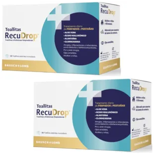 RecuDrop Sterile Wipes 2x20 pcs