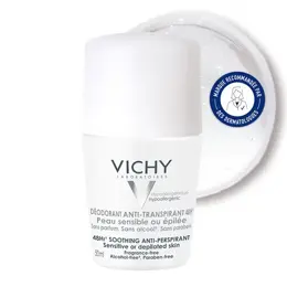 Vichy Déodorant Anti-Transpirant Peaux Sensibles Roll-On 50ml