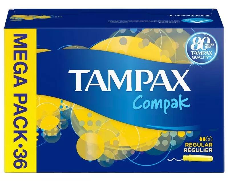 Tampax Compak Regular 36 Uds