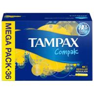 Tampax Compak Regular 36 Uds