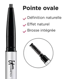 IT Cosmetics Sourcils Brow Power Crayon à Sourcils Universal Taupe 0,16g