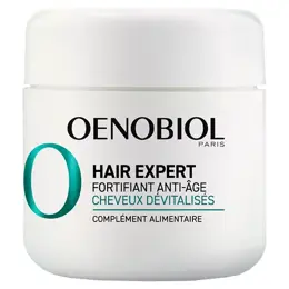 Oenobiol Cheveux Hair Expert Fortifiant Anti-Âge Lot de 2 x 30 capsules