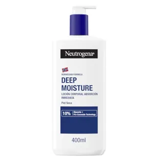 dry Neutrogena body Hydratacoion lotion deep skin 400ml