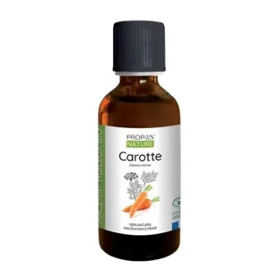 Olio di carota biologico macerato per aromaterapia e fitoterapia Propos' Nature 50ml