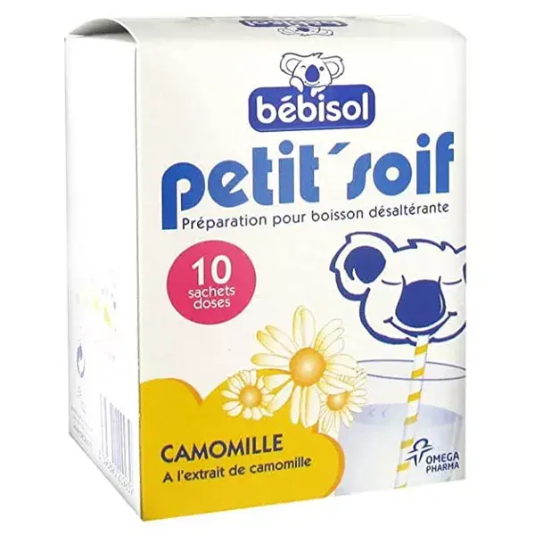 Bébisol Petit'Soif Camomille 10 sachets doses