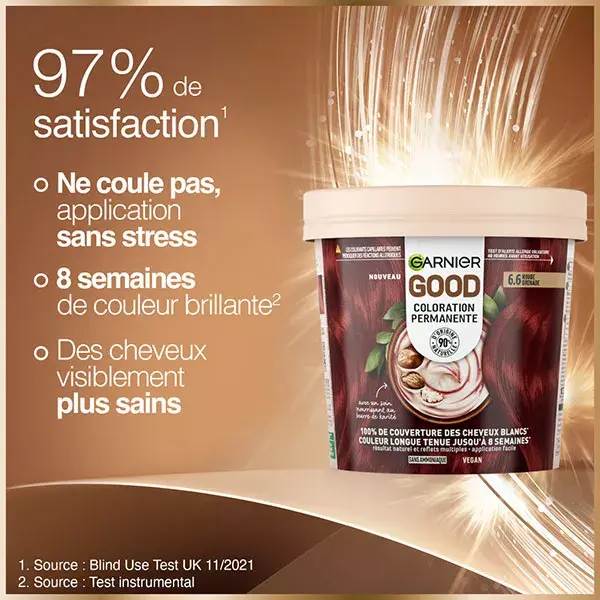 Garnier Good Coloration N°4.0 Châtain Cacao