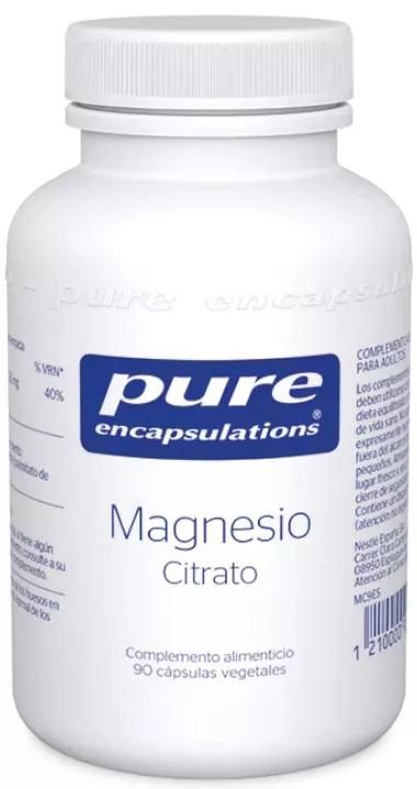 Pure Encapsulations Magnesio Citrato 90 Cápsulas Vegetales
