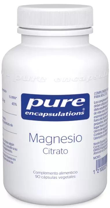 Pure Encapsulations Citrato de Magnésio 90 Cápsulas Vegetais