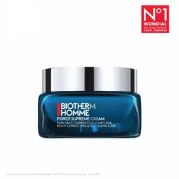 Biotherm Homme Force Suprême Soin Crème Hydratante Anti-Âge Anti-Rides 50ml