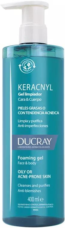 Ducray Keracnyl Gel Limpiador 400 ml