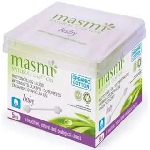 Masmi Bastoncillos Ecológicos 56 uds