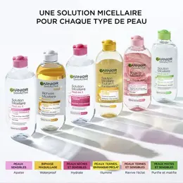 Garnier SkinActive Solution Micellaire Tout en 1 Peau Sensible 400ml